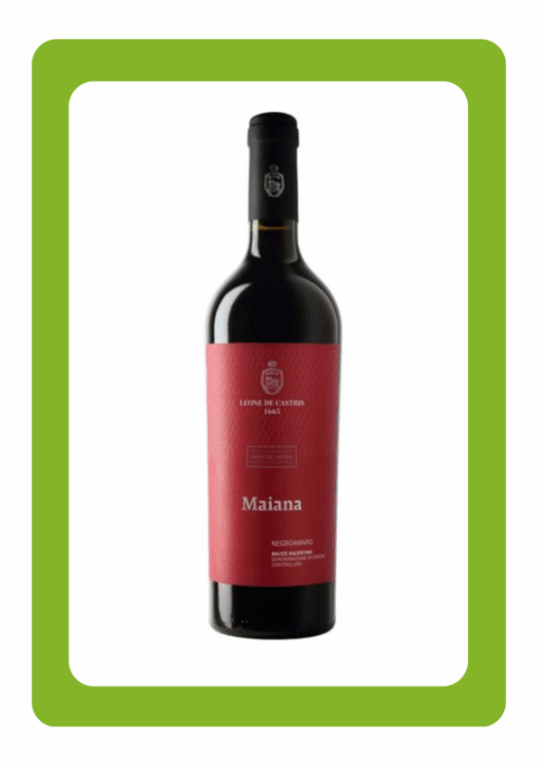Leone de castris Maiana Negroamaro Rosso Salice Italië