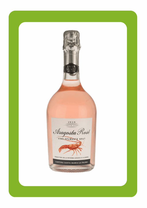 Santa María la Palma Aragosta Rosé Brut Italië