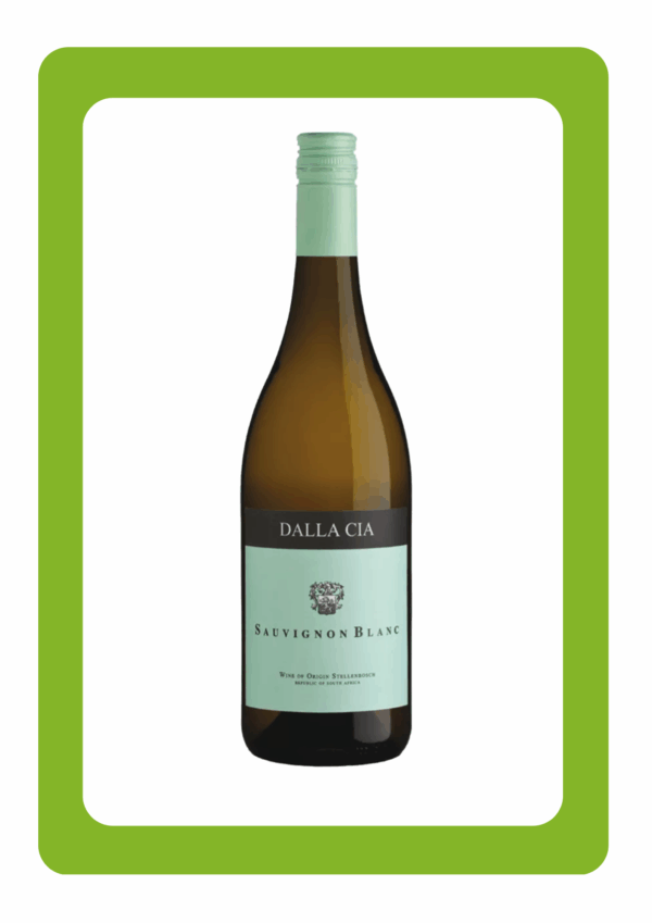 Dalla Cia Wine & Grappa Sauvignon Blanc zUID aFRIKA